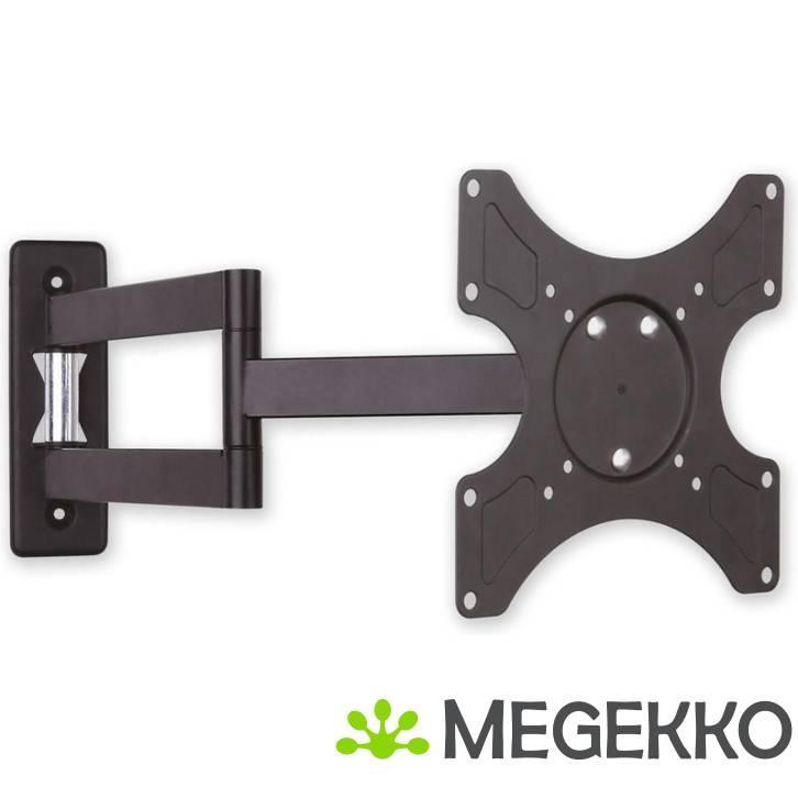 Techly ICA-LCD 2903 37  Zwart flat panel muur steun, Audio, Tv en Foto, Televisiebeugels, Nieuw, Verzenden