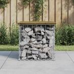 vidaXL Tuinbank schanskorfontwerp 43x44x42 cm geïmpregneerd, Verzenden, Nieuw