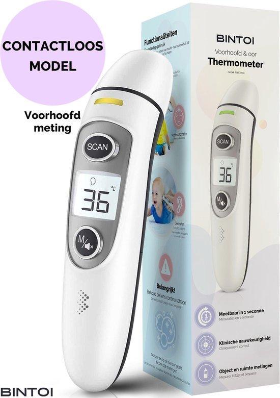 2dekans | Bintoi® Thermometer voorhoofd - Temperatuurmeter -, Elektronische apparatuur, Persoonlijke Verzorgingsapparatuur, Ophalen of Verzenden
