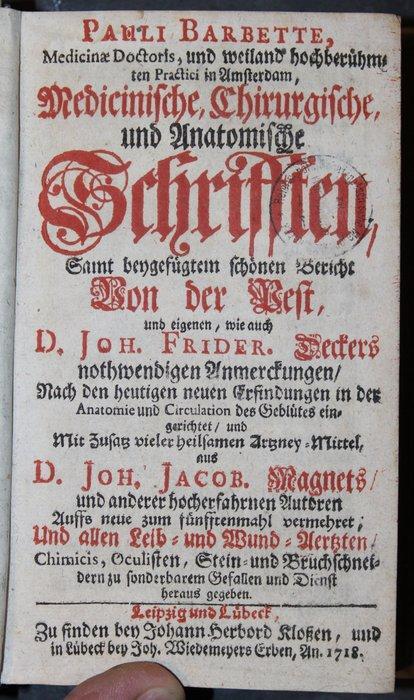 Pauli Barbette - Medicinische,Chirurgische und Anatomische, Antiek en Kunst, Antiek | Boeken en Manuscripten