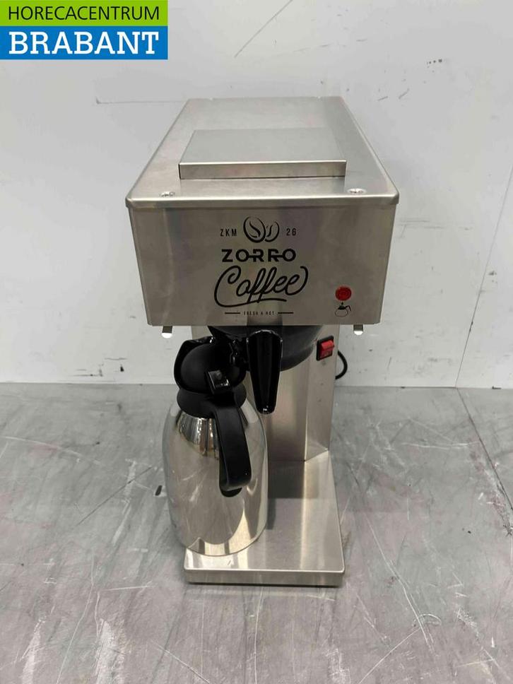 Acier inoxydable Zorro ZKM26 Machine à café Machine à café, Zakelijke goederen, Horeca | Keukenapparatuur, Verzenden