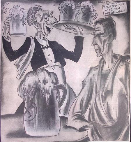 De kroegen open, de monden dicht (lijst optie, Lithos), Antiquités & Art, Art | Lithographies & Sérigraphies, Envoi