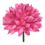 Chrysant pick – dia 7 cm premium chrysanthemum ball fuchsia, Nieuw