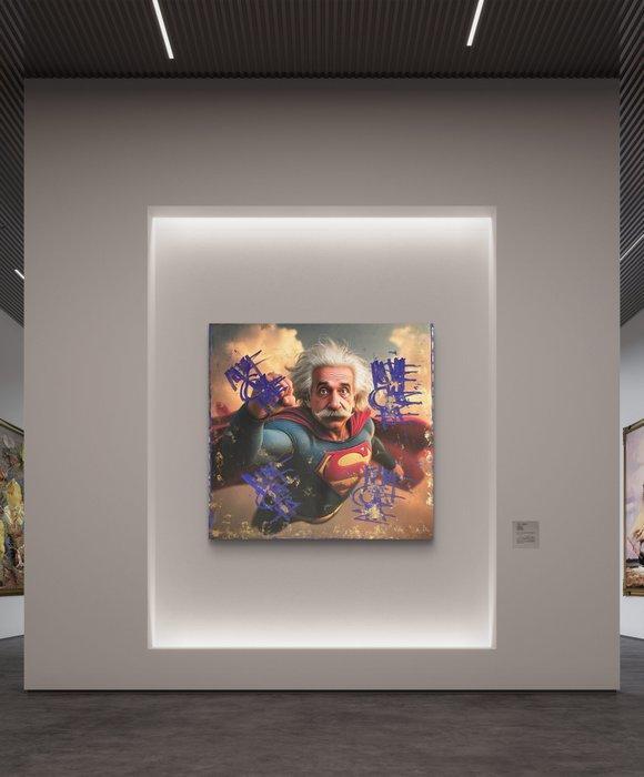 Nicole Lubbers - Smart Saves the World XL, Antiek en Kunst, Kunst | Schilderijen | Modern