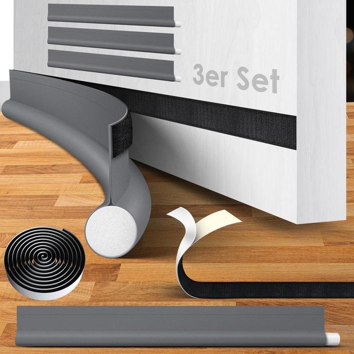 KESSER® Tochtstrip set van 3 - Tochtstopper kan op maat word, Huis en Inrichting, Overige Huis en Inrichting, Verzenden