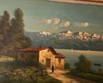 European school XXe - Paysage de montagnes