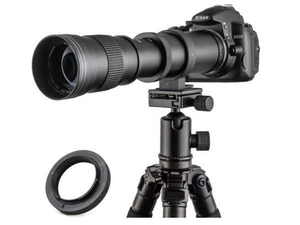 Veiling - JINTU 420-800mm Handmatige Telezoomlens, Audio, Tv en Foto, Foto | Lenzen en Objectieven