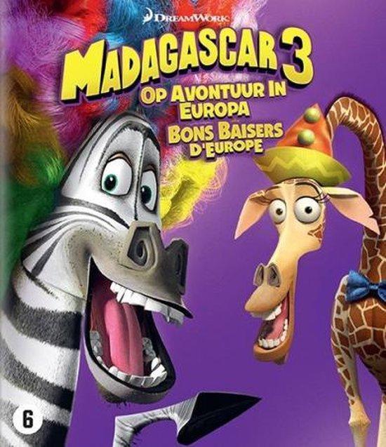 Madagascar 3 (blu-ray tweedehands film), Cd's en Dvd's, Blu-ray, Ophalen of Verzenden