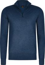 2dekans | Mario Russo Halve Rits Trui Jeans Blauw XL, Ophalen of Verzenden, Nieuw