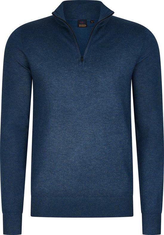 2dekans | Mario Russo Halve Rits Trui Jeans Blauw XL, Kinderen en Baby's, Kinderkleding | Maat 104, Ophalen of Verzenden
