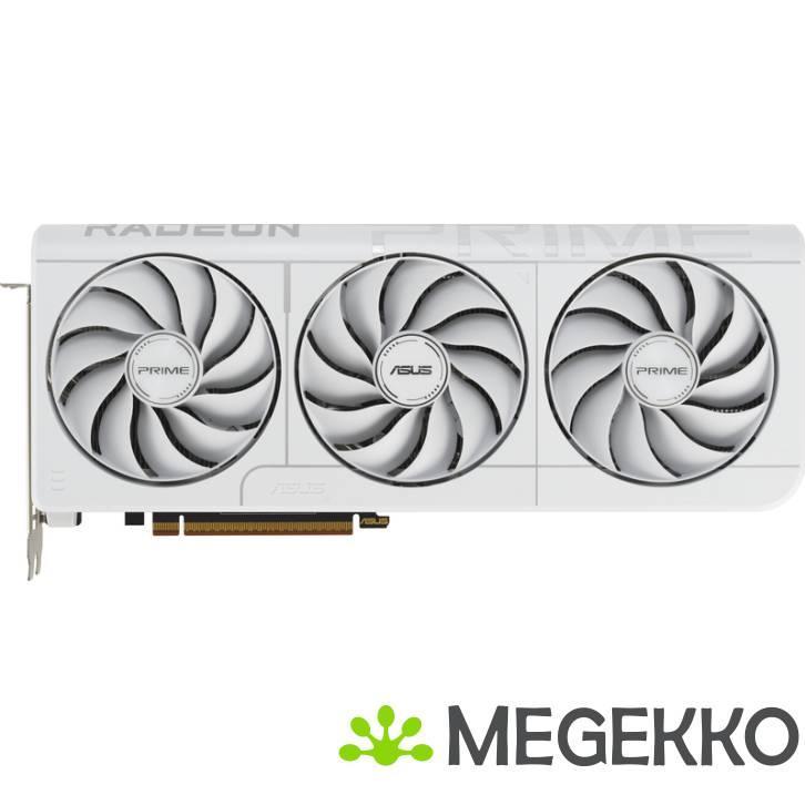 Asus Prime Radeon RX 9070 XT 16GB OC White, Computers en Software, Overige Computers en Software, Nieuw, Verzenden