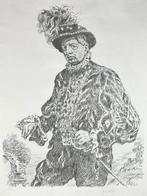 Giorgio De Chirico (1888-1978) - Autoritratto in costume, Antiek en Kunst