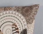 Tweedekans | HIP Dekbedovertrek mandalas en veren - Taupe, Ophalen of Verzenden, Nieuw