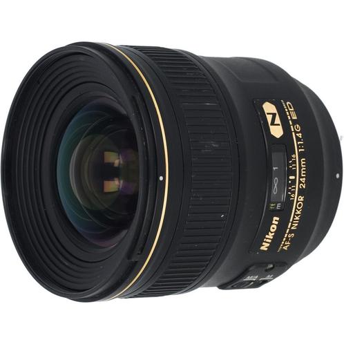 Nikon AF-S 24mm F/1.4G ED occasion, Audio, Tv en Foto, Foto | Lenzen en Objectieven, Zo goed als nieuw, Verzenden