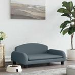 vidaXL Hondenmand 70x45x30 cm stof donkergrijs, Verzenden, Nieuw