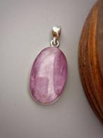 Uniek stuk, sieraad van 925 zilver met Kunzite van, Verzamelen