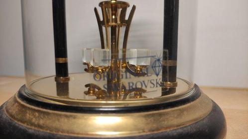 Tafelklok - Haller - Antiek Glas, Metaal - 1980-1990 -, Antiek en Kunst, Curiosa en Brocante