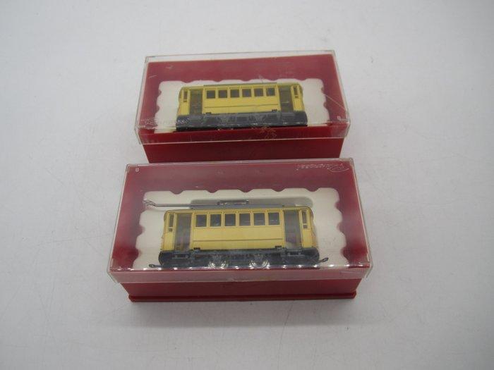 Rivarossi H0 - 6410/6420 - Modeltram (2) - Tram Edison met, Hobby & Loisirs créatifs, Trains miniatures | HO