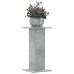 vidaXL Plantenstandaards 2 st 30x30x60 cm bewerkt hout, Tuin en Terras, Bloembakken en Plantenbakken, Verzenden, Nieuw