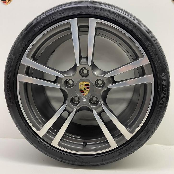 Porsche Boxster/Cayman (987 I+II) 19inch Turbo II met banden, Auto-onderdelen, Banden en Velgen, 19 inch, Zomerbanden, 265 mm