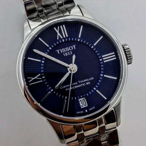 Tissot - Chemin Des Tourelles Powermatic 80 -, Handtassen en Accessoires, Horloges | Heren
