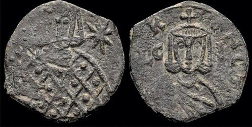 813-820ad Byzantine Leo V, the Armenian, with Constantine..., Postzegels en Munten, Munten en Bankbiljetten | Verzamelingen, Verzenden