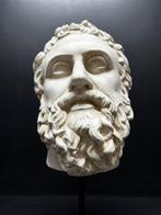 sculptuur, Testa di Marco Aurelio - 32 cm - marmeren stof, Antiek en Kunst, Curiosa en Brocante