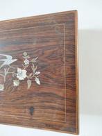 Boîte - marqueterie en os et laiton - Bois, Laiton, Os, Antiek en Kunst