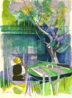 Camille Hilaire (1916-2004) - Lot de 2 lithographies sur, Antiek en Kunst
