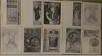 Alphonse Mucha (after) - 20 X Stampe Liberty - Années 1940, Antiek en Kunst