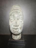 Prachtig groot hoofd Oba - Yoruba - Nigeria (Zonder