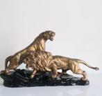 Francois Thomas Cartier (1879 - 1943) - Sculptuur, brullende