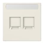 Jung Inzetplaat Schakelmateriaal - LS1969-2NAWE, Doe-het-zelf en Bouw, Verzenden, Nieuw