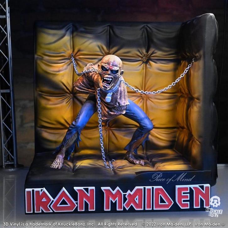 Iron Maiden 3D Vinyl Statue Piece of Mind 25 cm, Verzamelen, Muziek, Artiesten en Beroemdheden, Ophalen of Verzenden