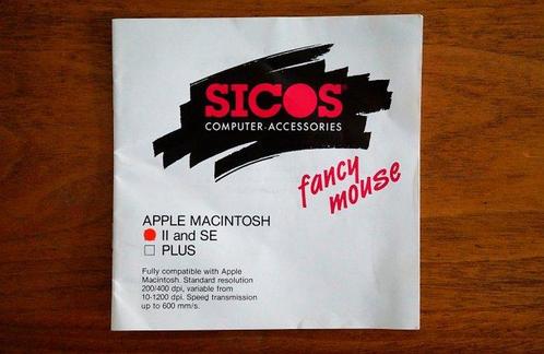 Apple Rare “Fancy Mouse” – Sicos Computer-Accessories – for, Games en Spelcomputers, Spelcomputers | Overige Accessoires