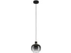 Veiling - EGLO Oilella hanglamp zwart/brass Ø190mm, Gebruikt