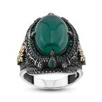 Sans Prix de Réserve - Bague Argent Jade - Jade, Nieuw