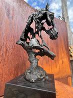 Gadi - sculptuur, Abstract modern paardenhoofd - 41 cm -