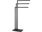 Sealskin Tube - Handdoekrek 3-armig vrijstaand - Zwart, Huis en Inrichting, Verzenden, Zo goed als nieuw