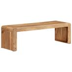 vidaXL Meuble TV 110x33x33 cm bois dacacia massif, Huis en Inrichting, Verzenden