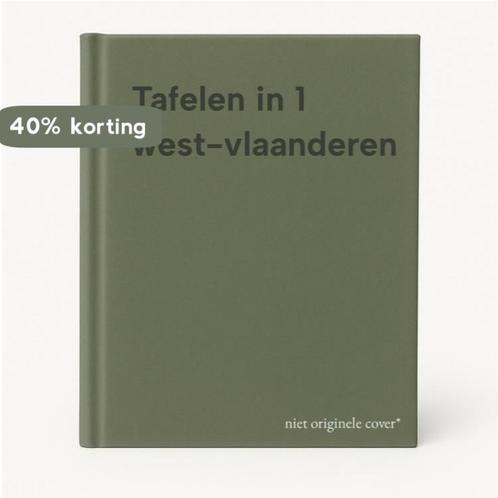 Tafelen in 1 west-vlaanderen 9789053120132, Boeken, Kookboeken, Gelezen, Verzenden