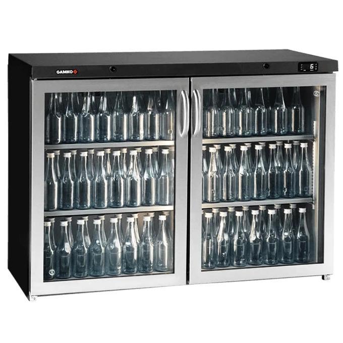 Barkoelkast | MAXIGLASS | 328L | Antracietgrijs/RVS |, Zakelijke goederen, Horeca | Keukenapparatuur, Nieuw in verpakking, Verzenden