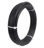 Fitness Staalkabel 5,5mm 20 meter zwart, Tuin en Terras, Verzenden, Nieuw