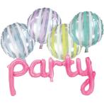 Helium Ballonnen Set Pool Party 5st, Hobby & Loisirs créatifs, Verzenden