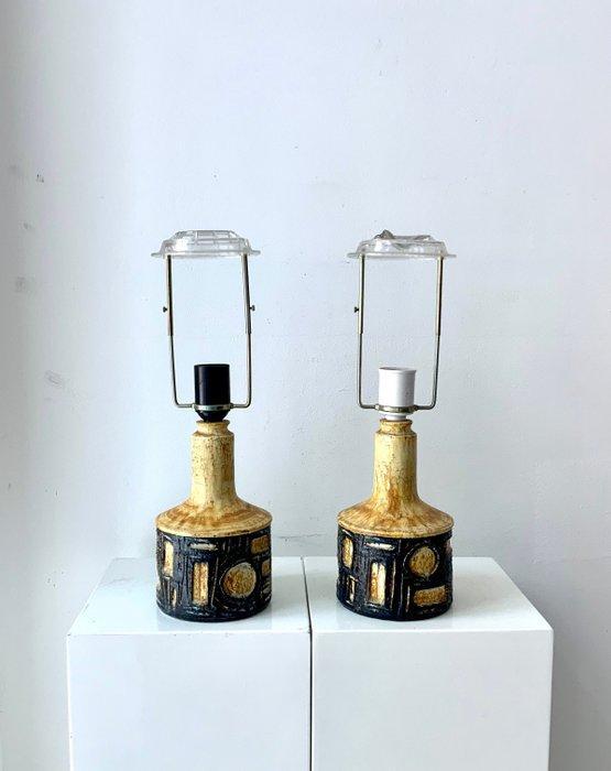 Soholm - Jette Hellerøe - Lamp - Keramiek - Twee tafellampen, Antiek en Kunst, Kunst | Designobjecten