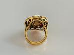 Ring - 14 karaat Geel goud - 1.30ct. tw. - Mid Century, Nieuw