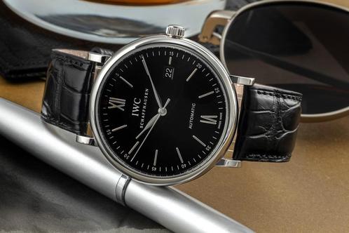 IWC Portofino Automatic IW356502 uit 2014, Handtassen en Accessoires, Horloges | Heren, Verzenden