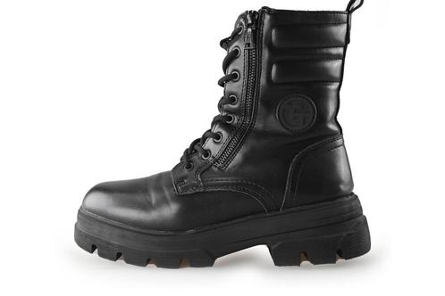 Tom Tailor Veterboots in maat 39 Zwart | 5% extra korting, Kleding | Dames, Schoenen, Zwart, Zo goed als nieuw, Overige typen