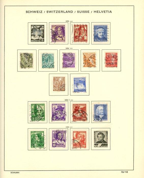 Zwitserland 1932/1959 - Zwitserland, een mooie collectie van, Postzegels en Munten, Postzegels | Amerika