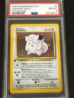 Pokémon Graded card - Clefairy  Dutch 1st - PSA 8, Nieuw